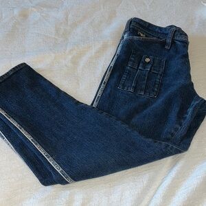 Armani Exchange super skinny jeans  size 31 waist with detail and  cargo pockets